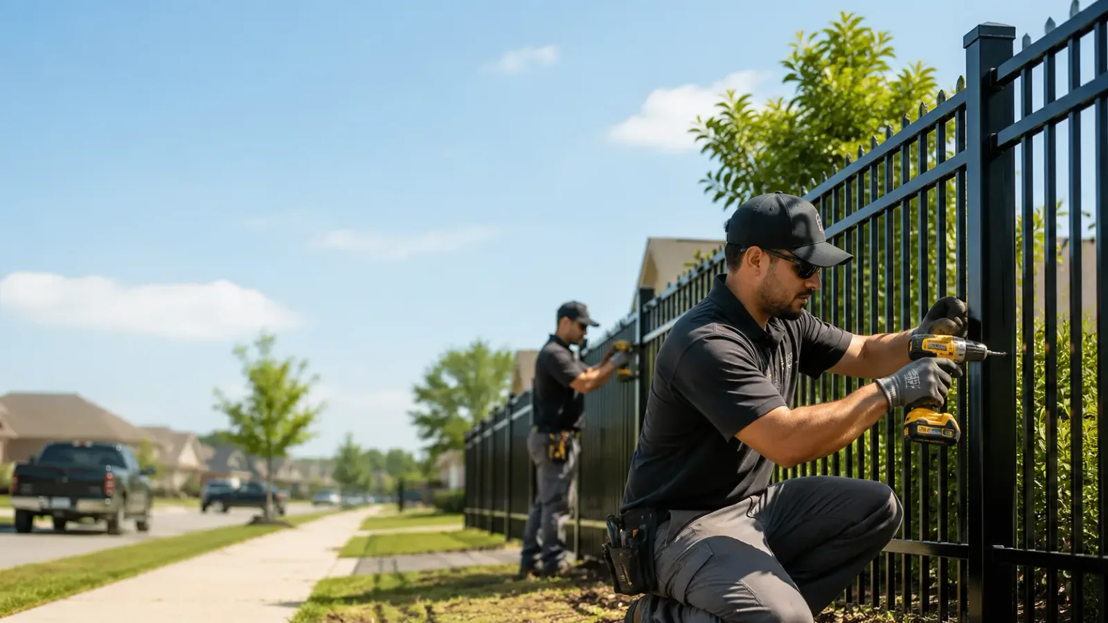 Metal Fence Installation in Bridgewater, IA